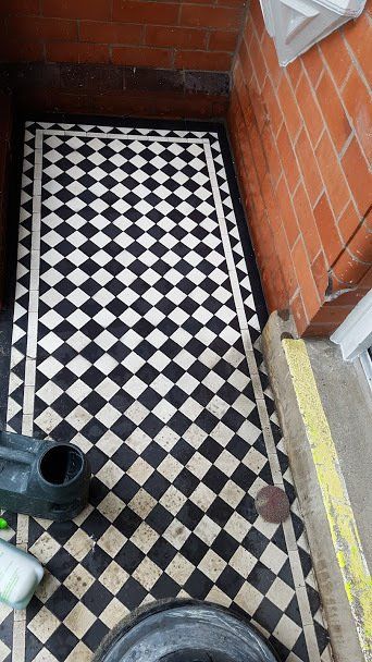 Victorian Tiles Cleaning