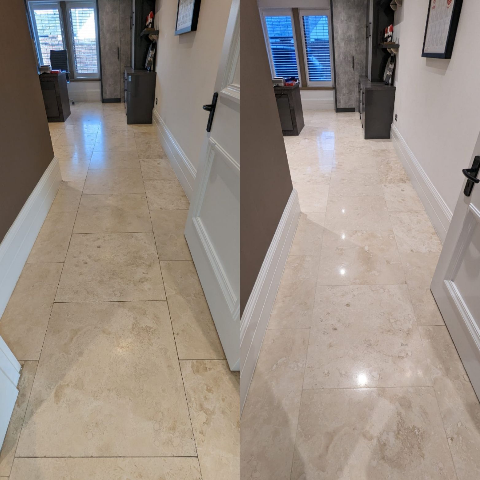 REVIVING ELEGANCE: MARBLE TILE RESTORATION including deep cleaning, milling and polishing IN MANCHESTER, GREATER MANCHESTER