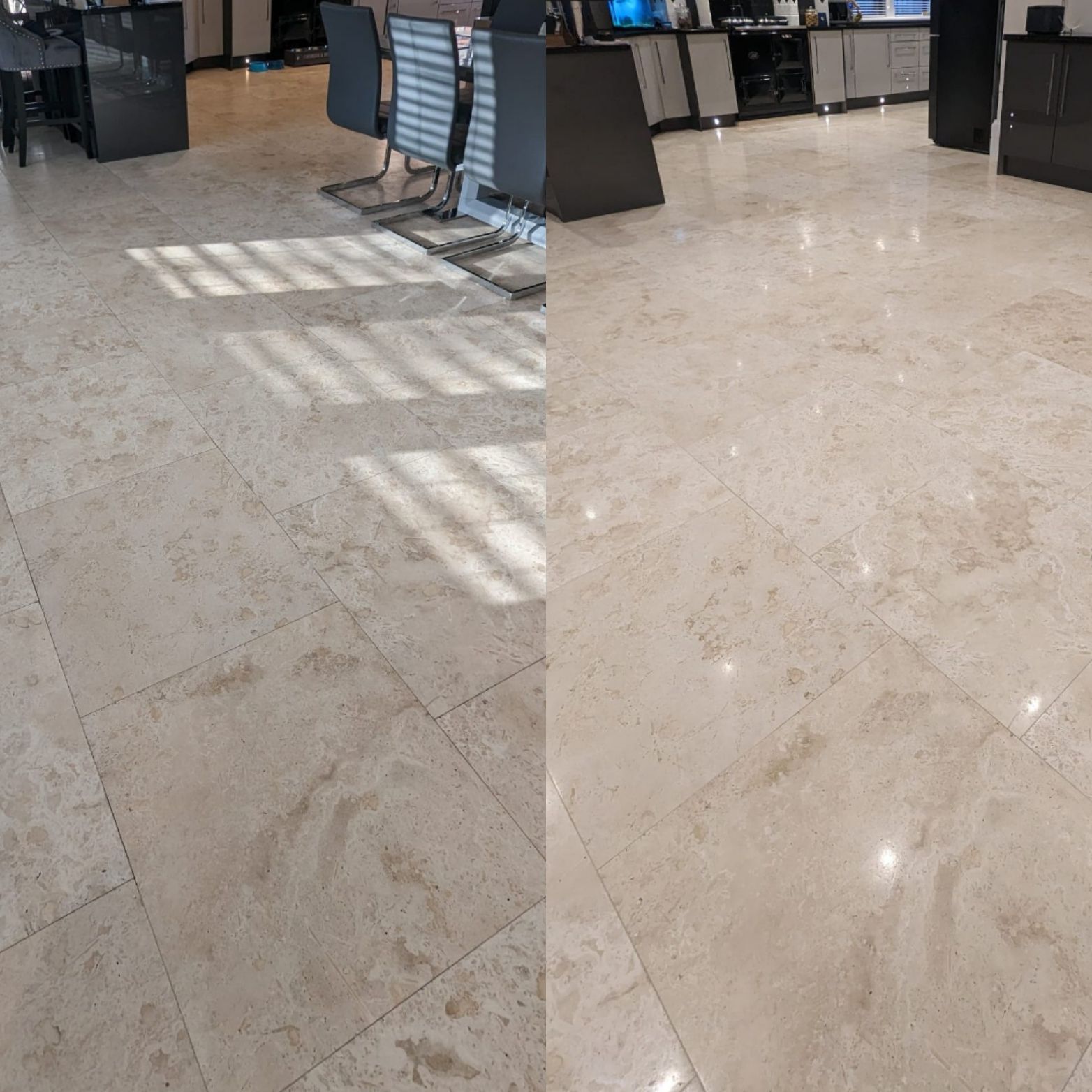 REVIVING ELEGANCE: MARBLE TILE RESTORATION including deep cleaning, milling and polishing IN MANCHESTER, GREATER MANCHESTER