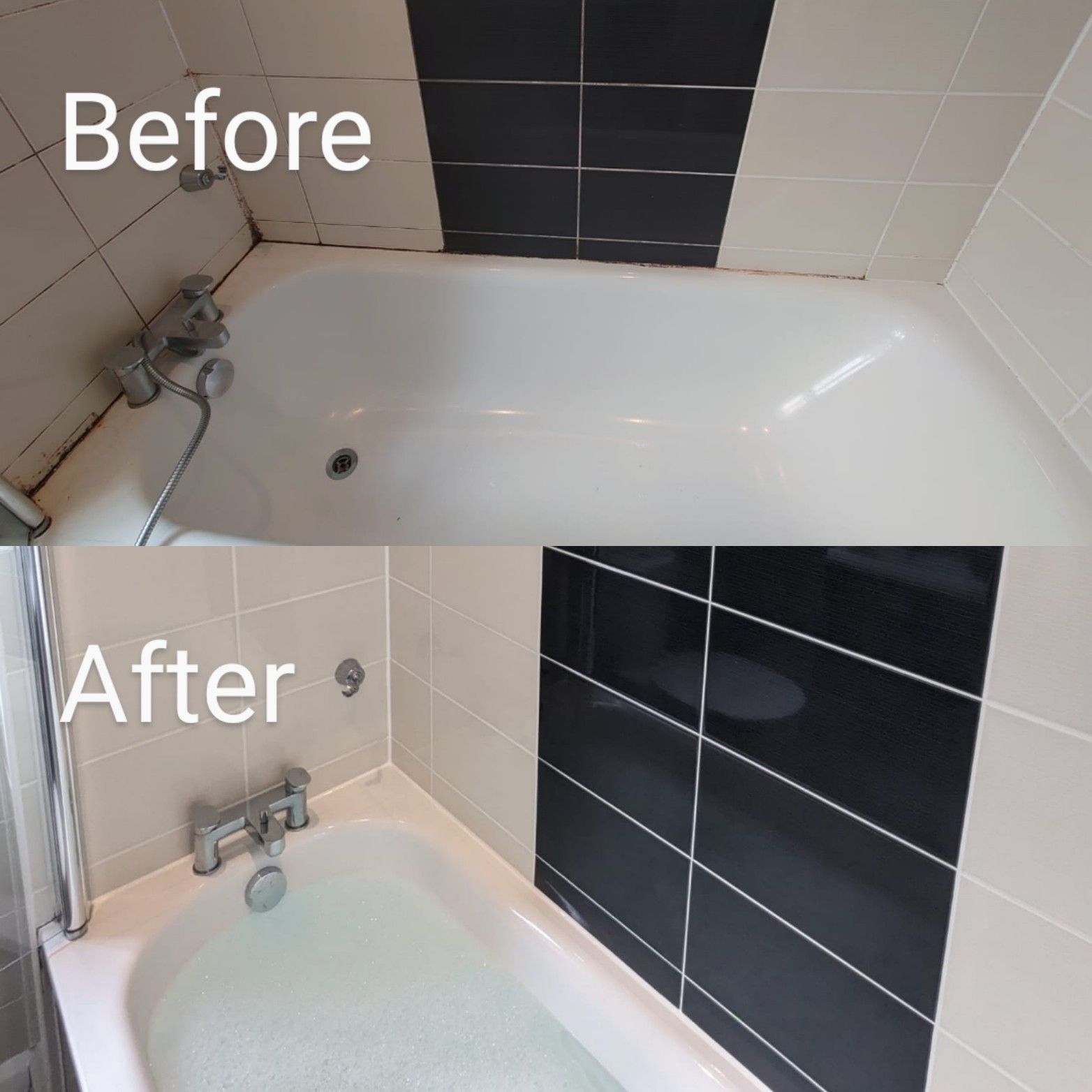 SHOWER BATH TILE, SILICONE SEALANT AND GROUT RESTORATION. COVERING MANCHESTER; Liverpool, Lancashire