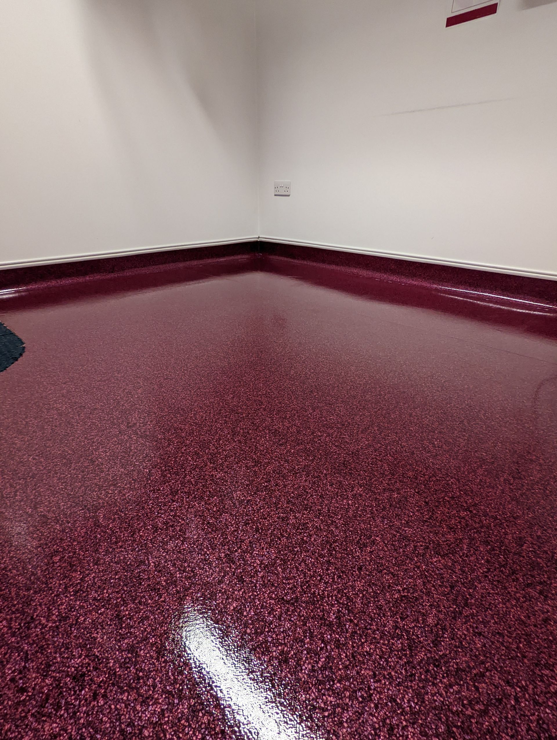 VINYL FLOOR DEEP CLEANING AND SEALING IN AN ORTHODONTIC CENTRE IN HEATON MERSEY, MANCHESTER