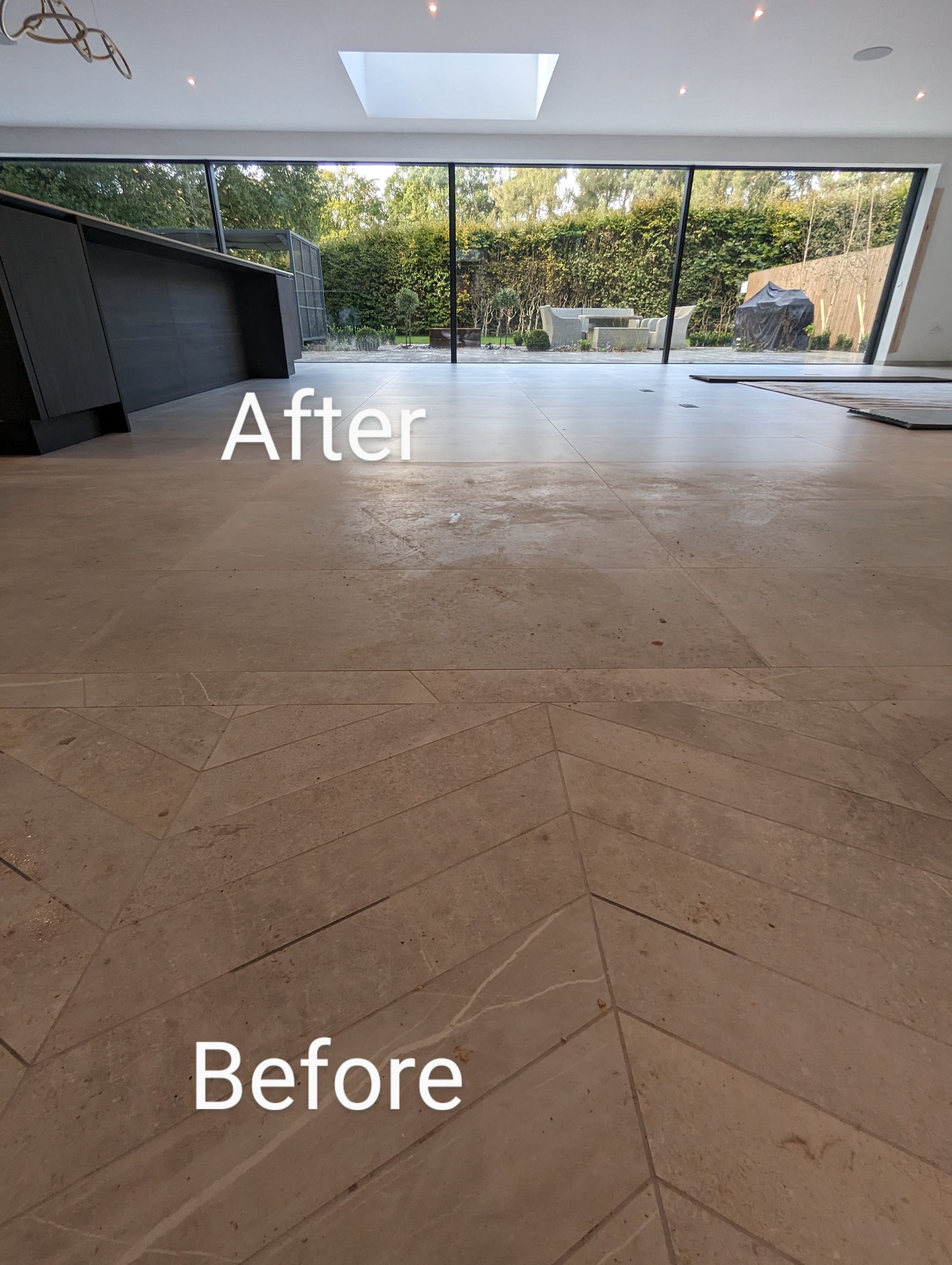 POST-CONSTRUCTION TILE CLEANING SERVICE: LUXURY HOME IN KNUTSFORD, CHESHIRE