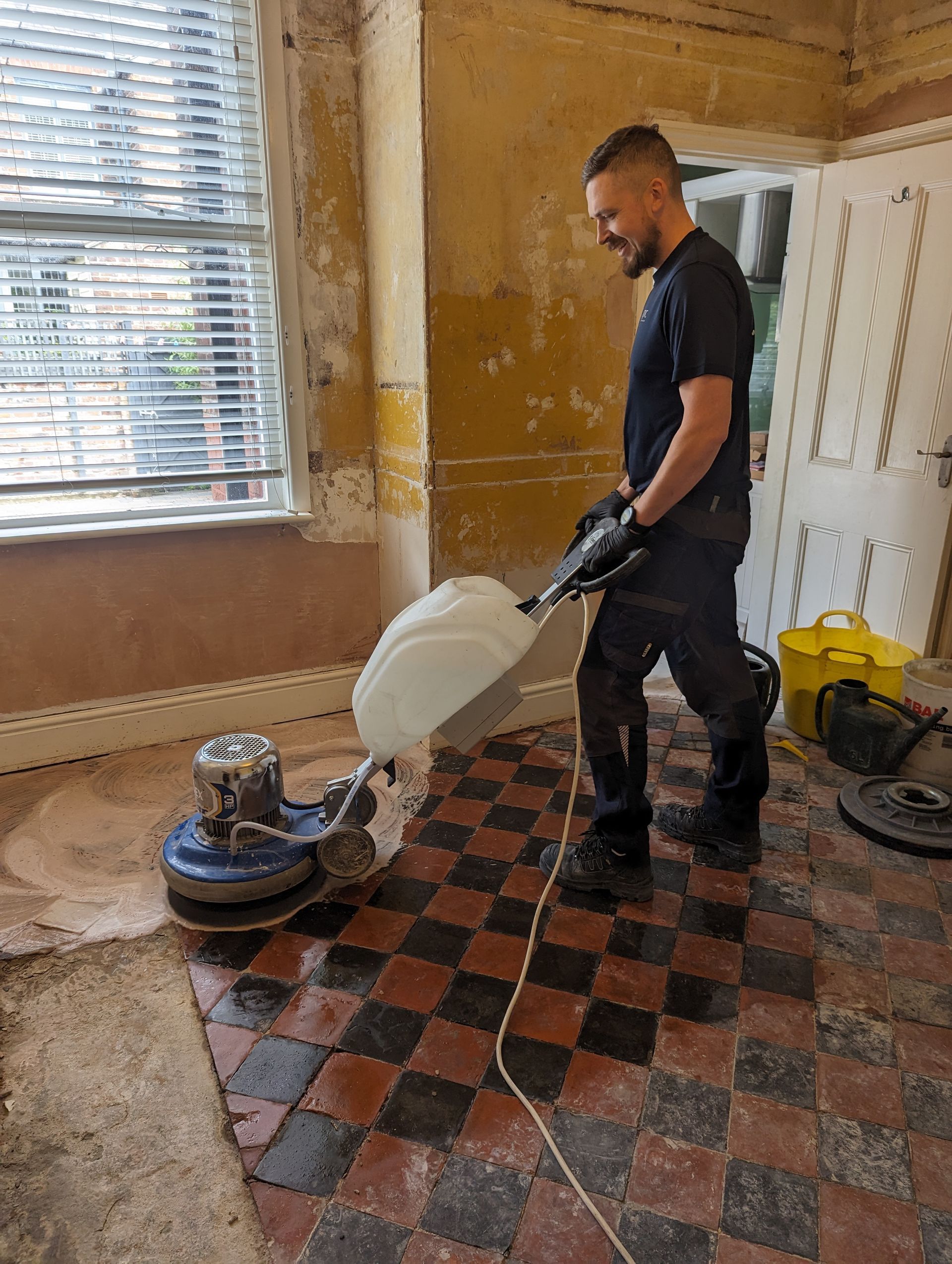 natural stone floor cleaning salford