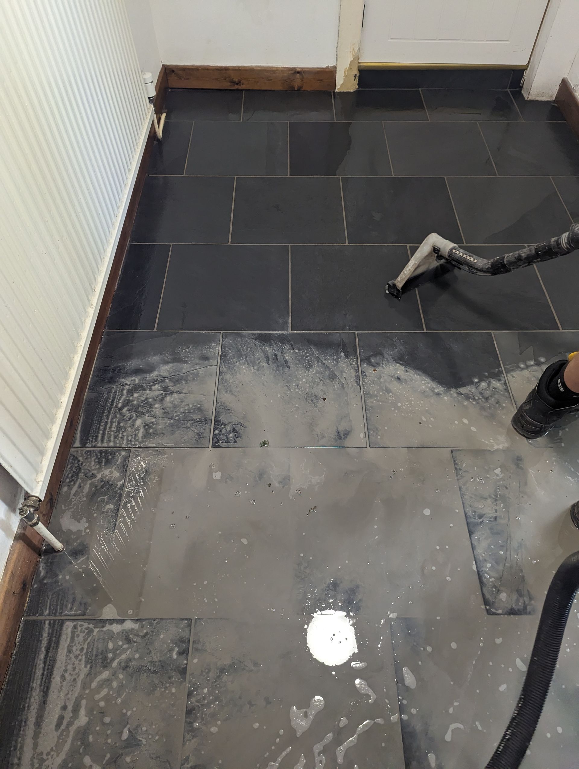 Slate floor restoration deep cleaning sealing hindley wigan bolton
Manchester Lancashire Derbyshire