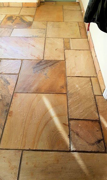 Sandstone Tiles Cleaning
