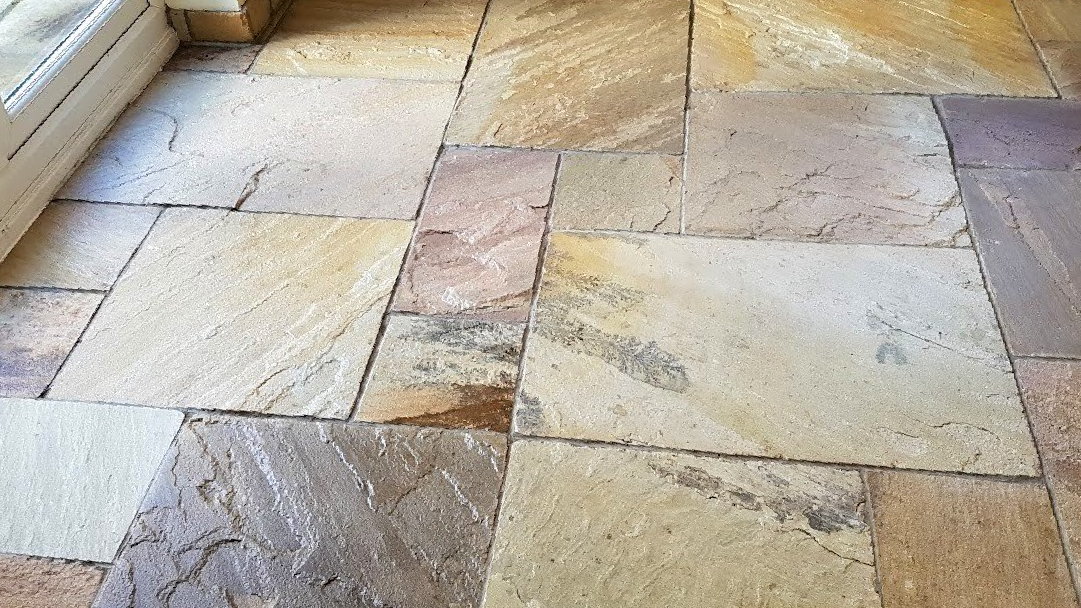 Sandstone Floor Cleaning