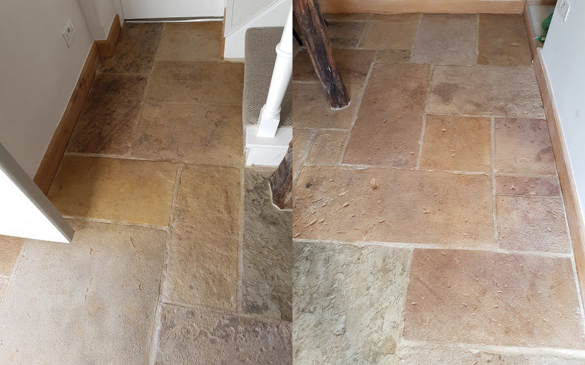 Sandstone Floor Cleaning and Sealing