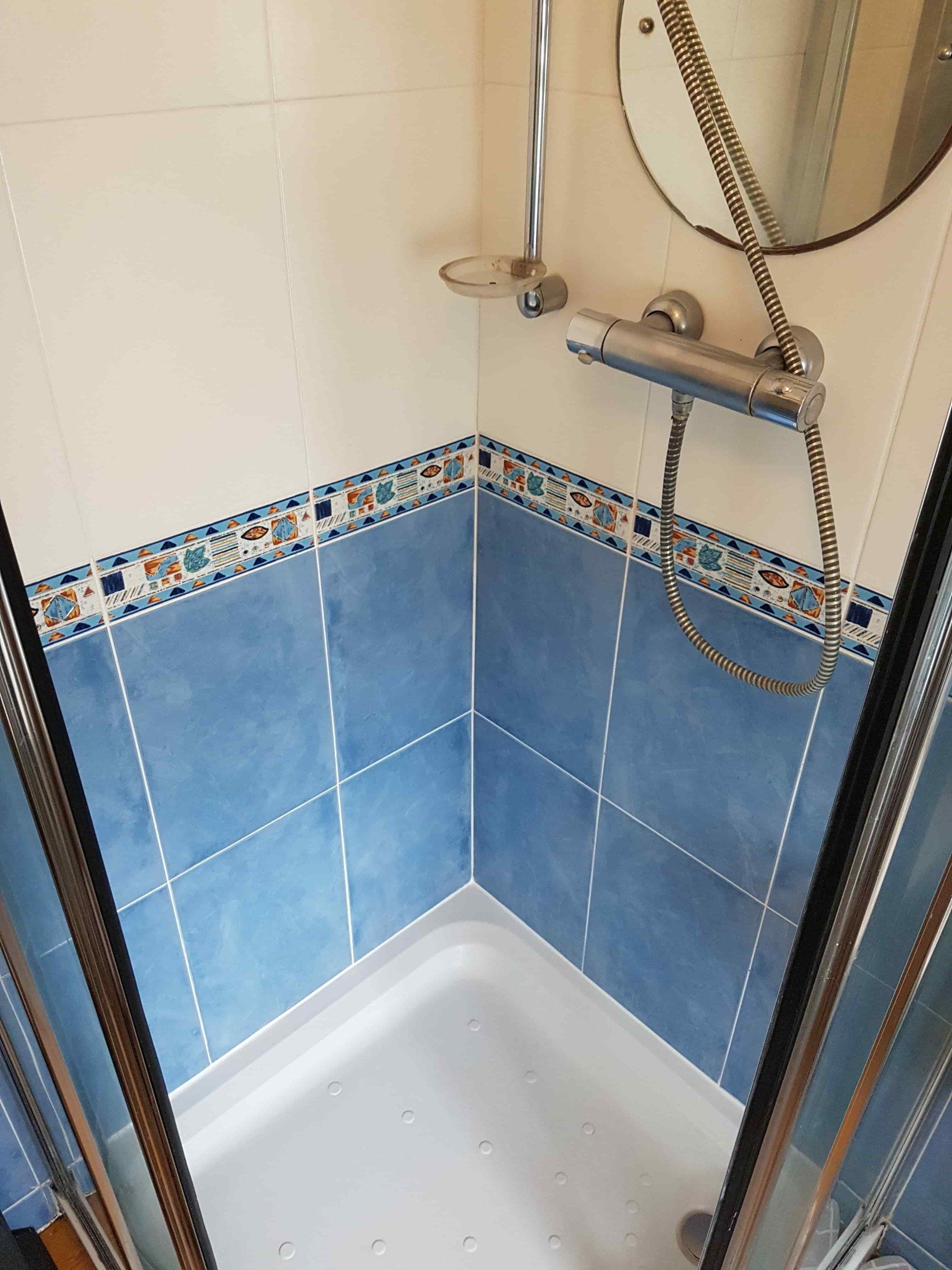 Shower Tiles and Grout Cleaning and Sealing Service