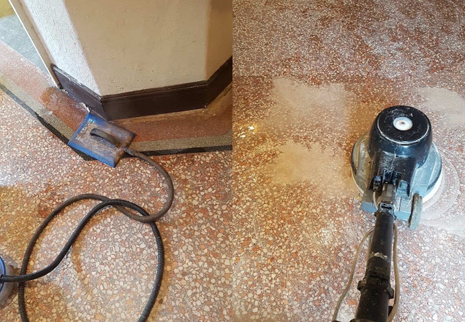 Terrazzo Floor Cleaning and Polishing