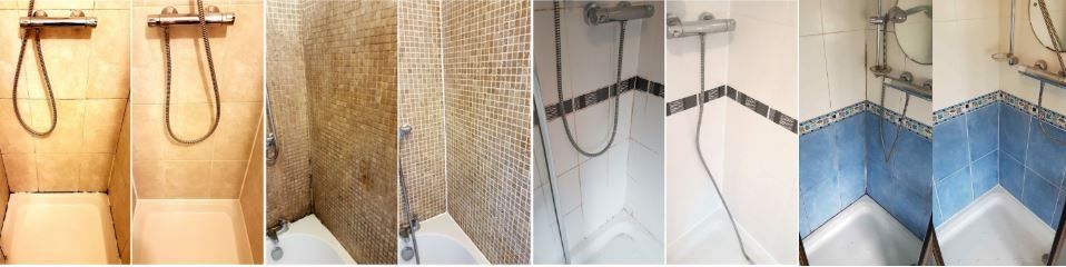 shower tile and grout cleaning