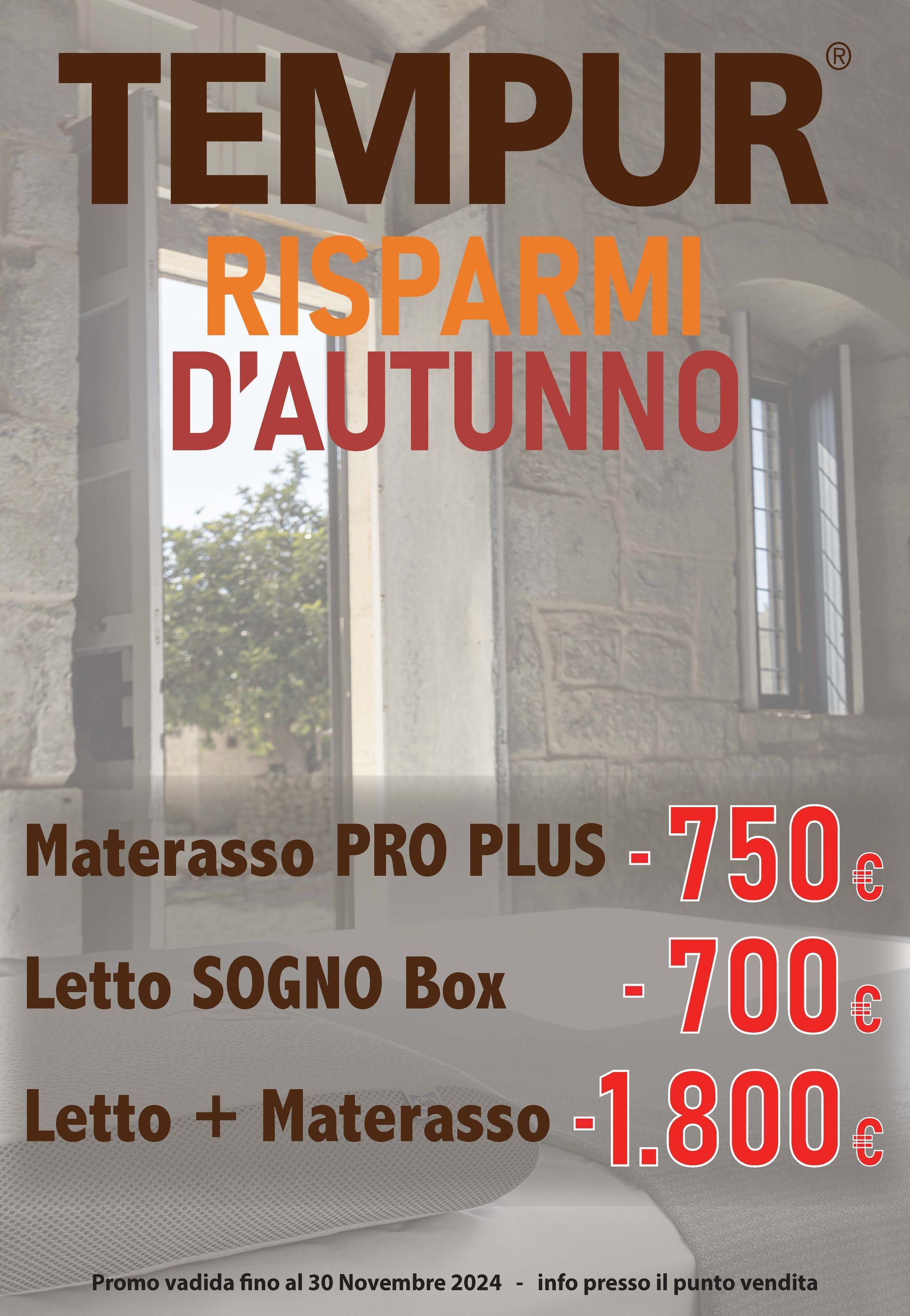 Risparmi d'autunno Tempur Dimensione Riposo