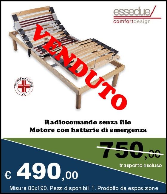 Rete Motorizzata Delta Essedue Dimensione Riposo