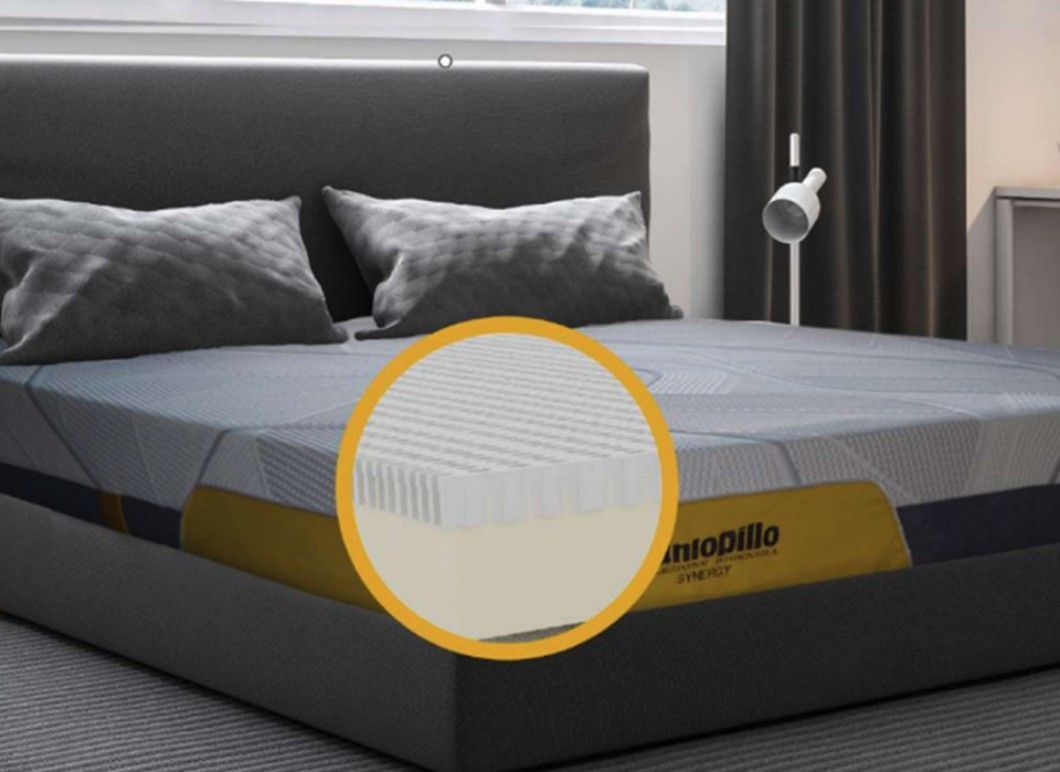 Materasso in Lattice Talalay Dunlopillo Synergy