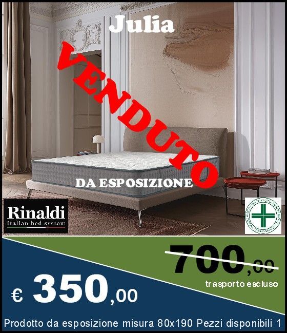 Promo Outlet Julia Rinaldi Dimensione Riposo
