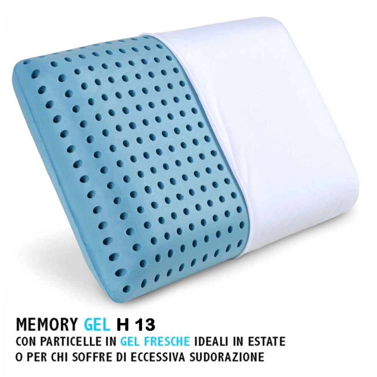Cuscino Memory Gel Dimensione Riposo