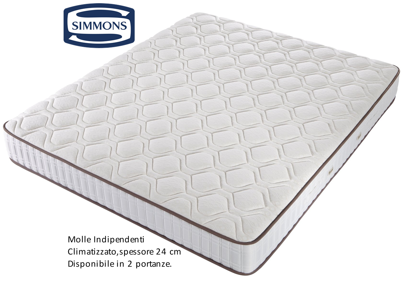 Simmons Quietude Fascination molle indipendenti