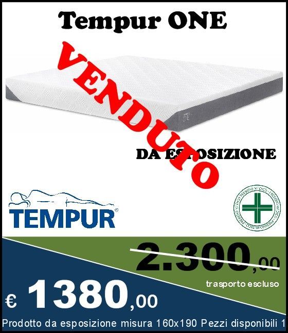 Tempur One- Tempur- Dimensione Riposo