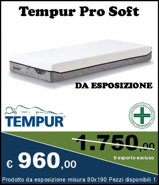Tempur Pro Soft Dimensione Riposo