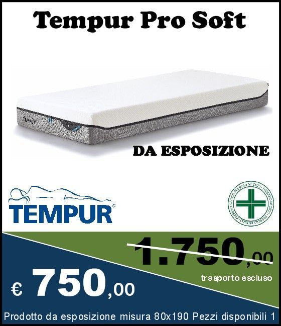 Tempur Pro Soft Dimensione Riposo