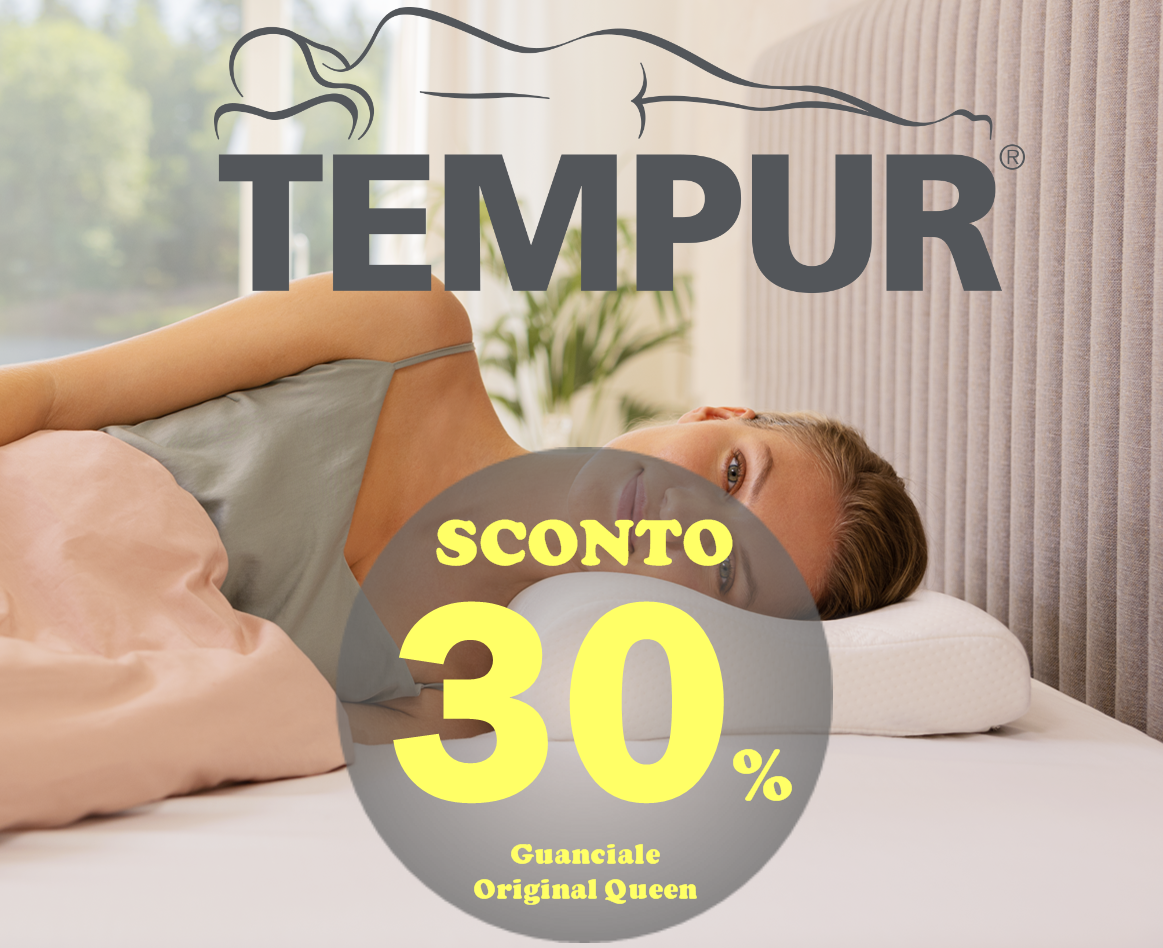 Promo Guanciali Tempur