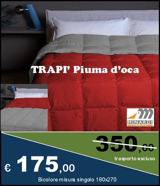 Trapunta Minardi Piuma D'Oca