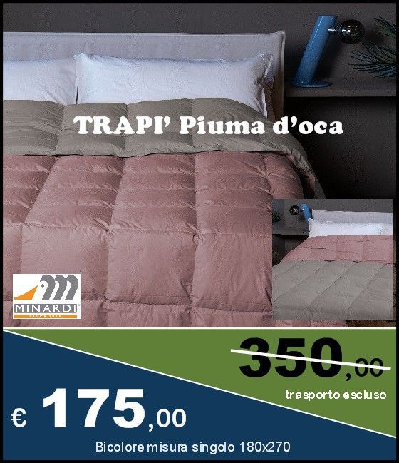 Trapunta Minardi Piuma D'Oca