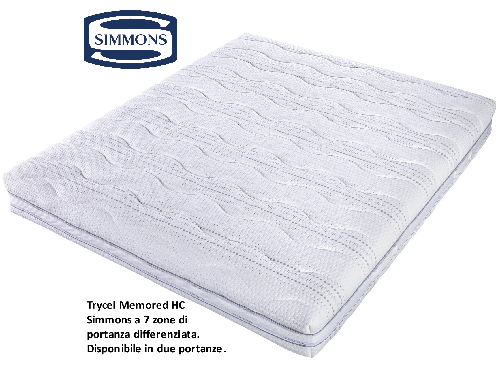 Materasso Simmons Memory Foam Trycel 220 Trycel 320