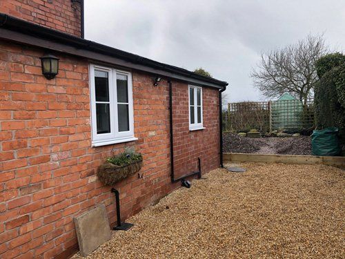 extension work on a cottage bungalow