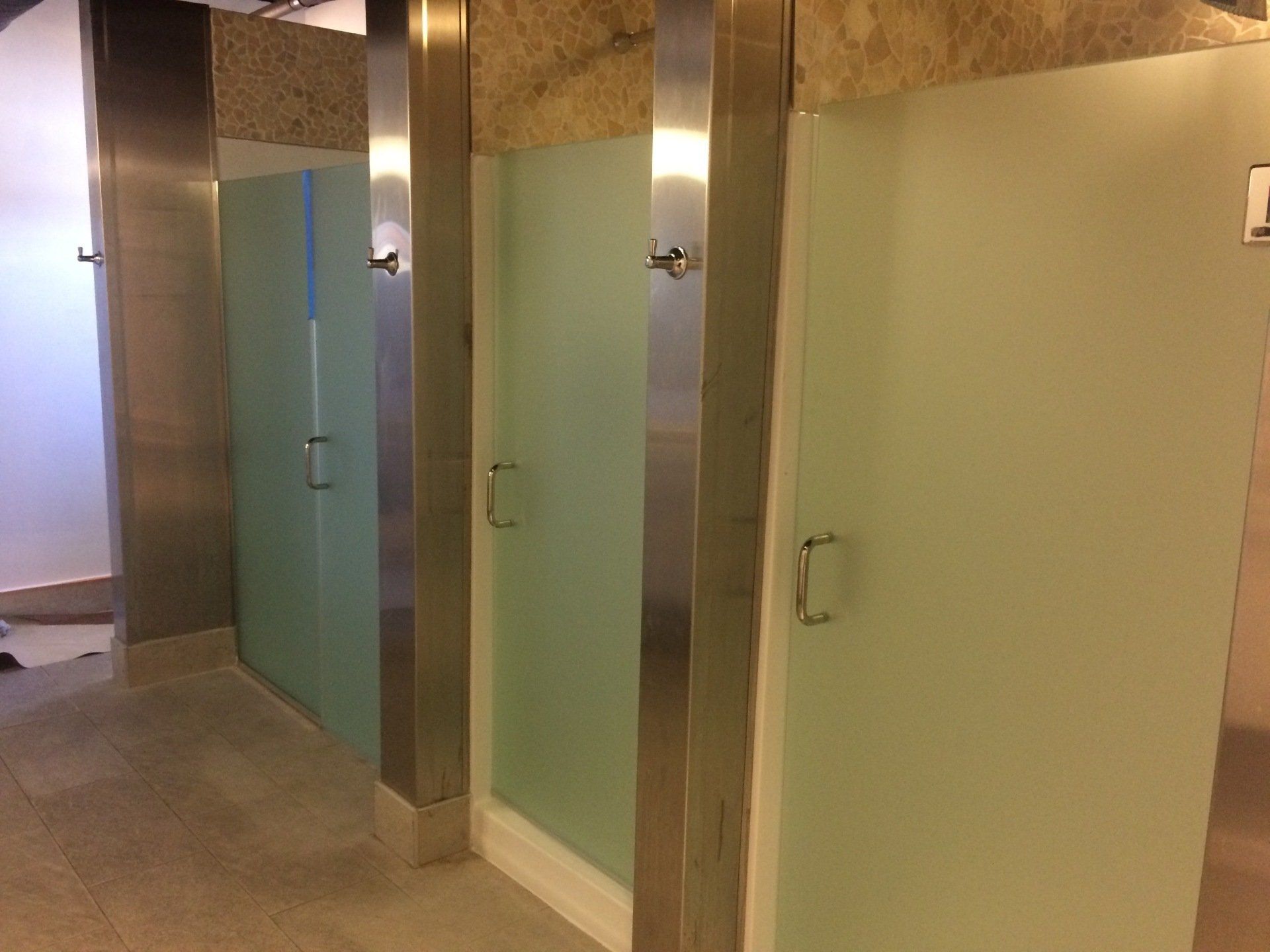 cubicle glass doors