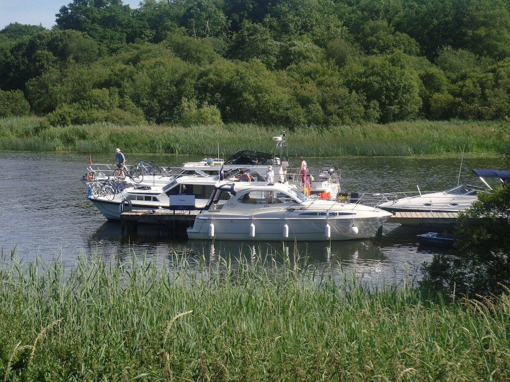 The interconnected waterways of Lough Erne