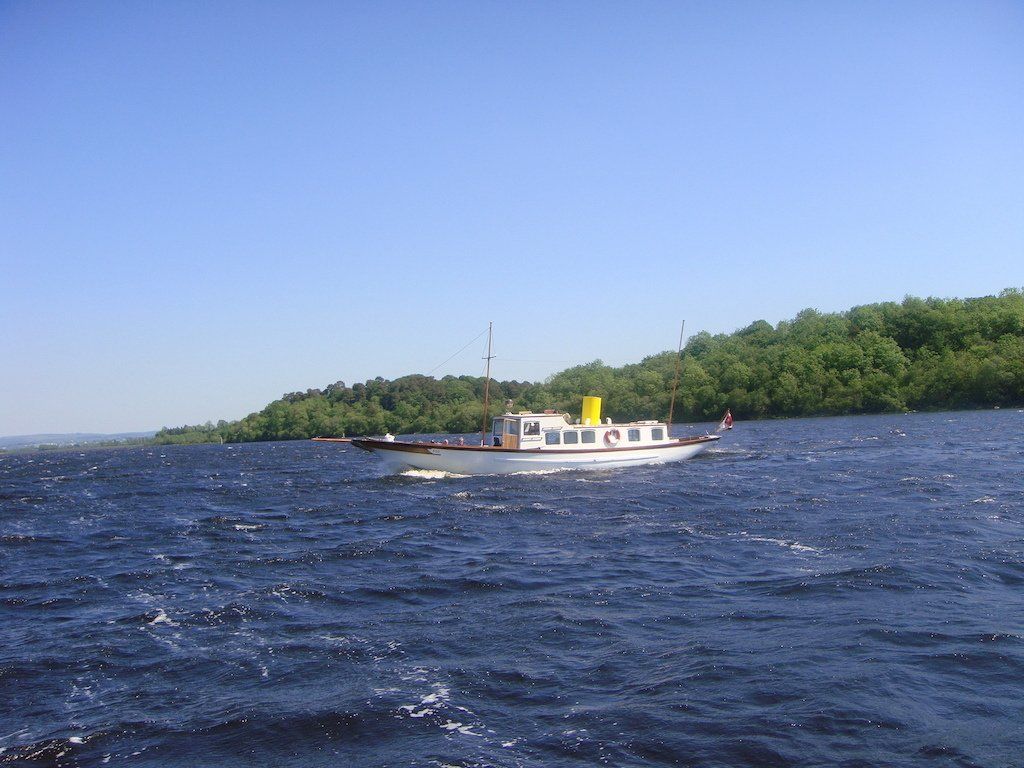 Sailing on Loch Erne