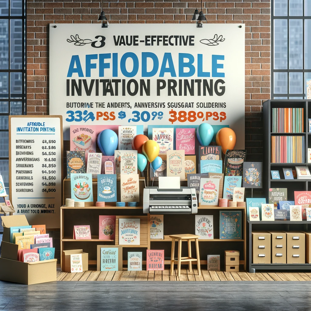 Affordable Invitation Printing in Santa Ana, CA - Main Graphics