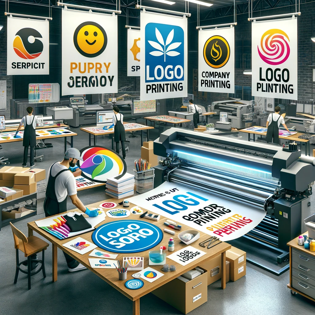 High-quality logo printing services in Huntington Beach, CA - Main Graphics: Your branding solution.
