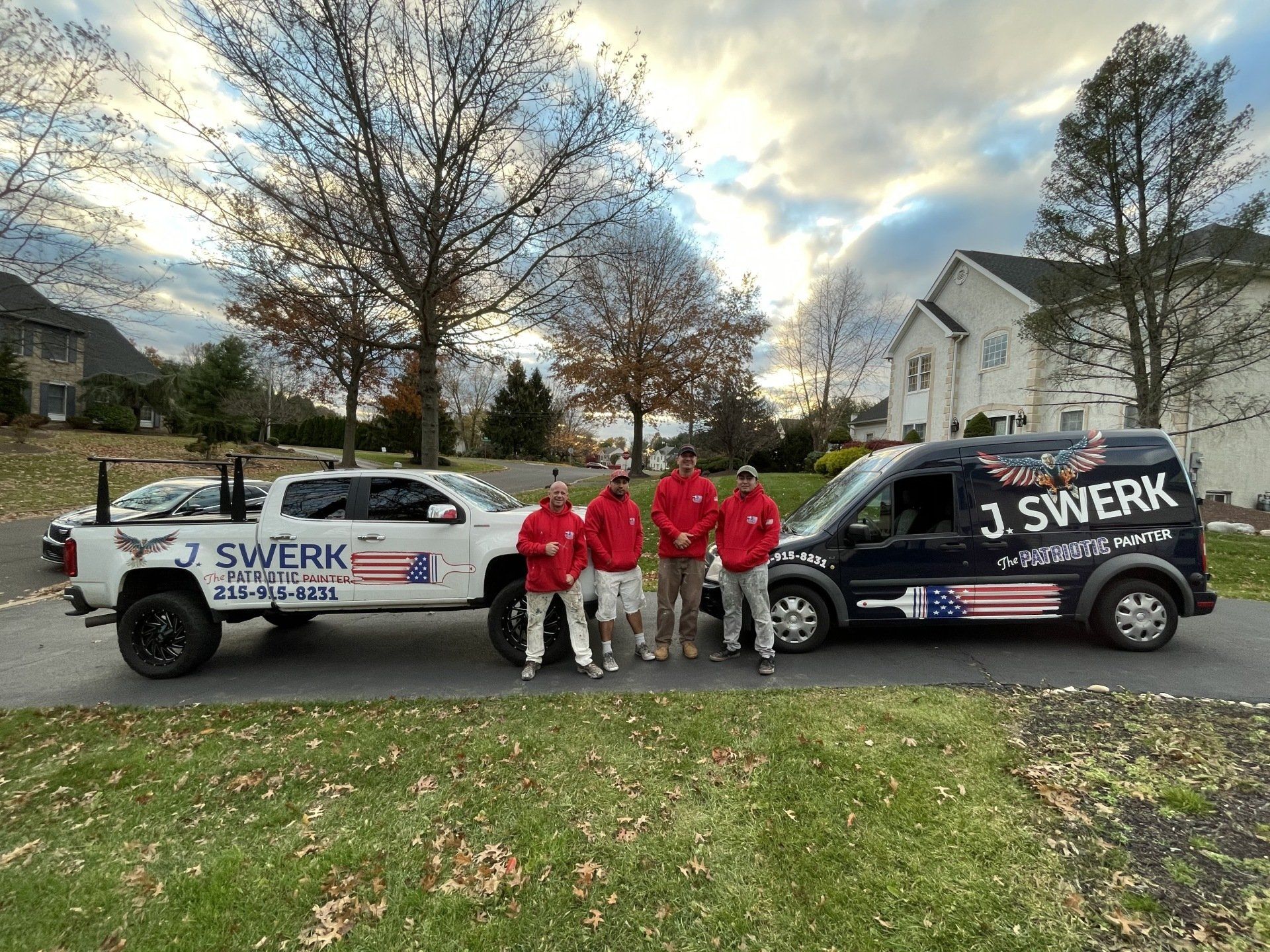 J. Swerk Painting - Team - Wide Shot