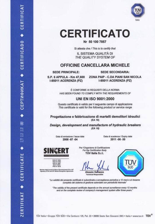 certificazione