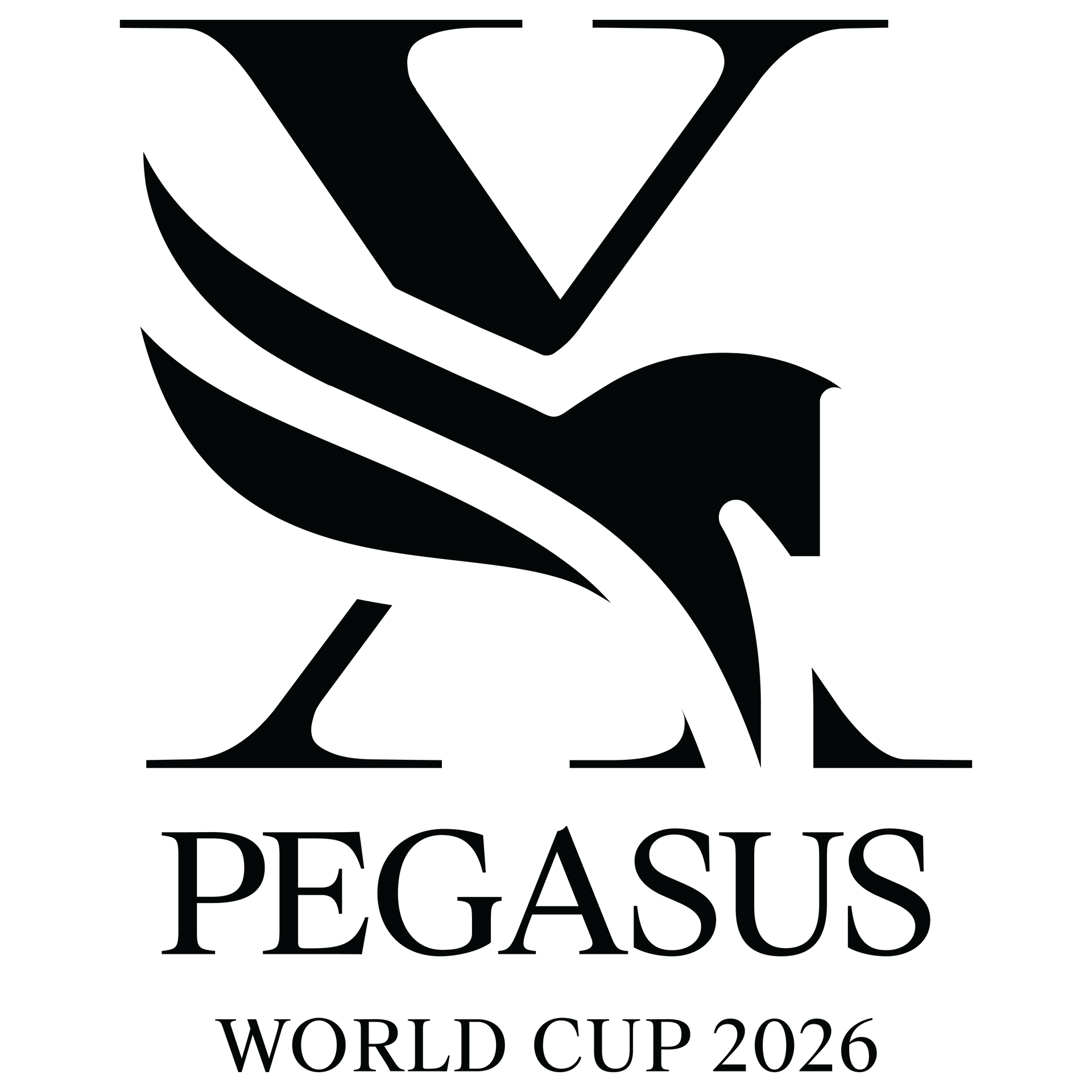 HBA Media | the logo for the pegasus world cup 2024 presented by baccarat
