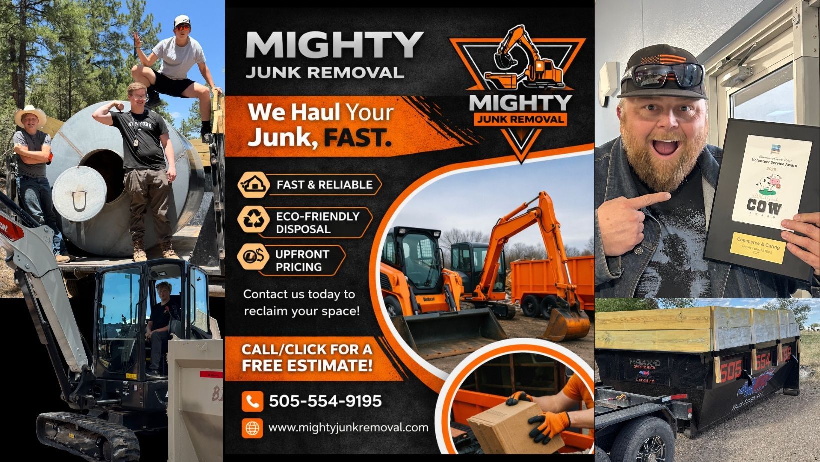 East Mountain Dumpster Rentals Mighty Junk Removal LLC