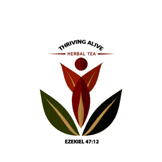 Logo: stylized flower shape, text 