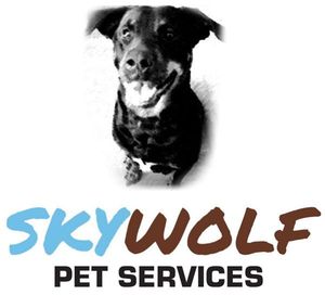 Sky Wolf Pet Services logo