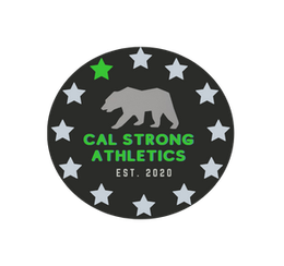 A logo for american stars gym with a red , white and blue star