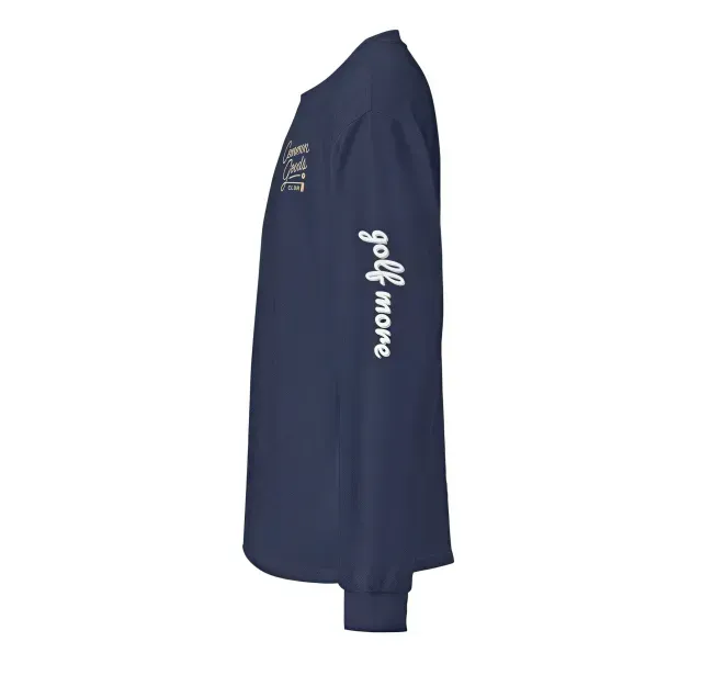 Heavyweight Long Sleeve - Golf More Midnight Blue