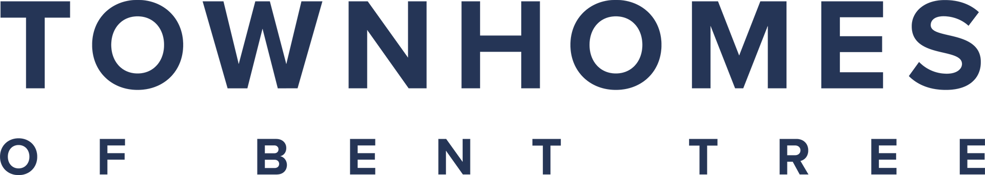 Townhomes of Bent Tree logo.