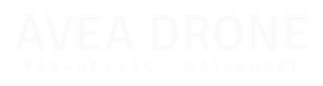 Logoen til Avea Drone – fasadevask på Østlandet