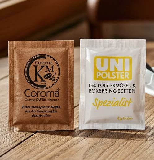 Retro-Zuckertüchen ca. 7 x 5 cm