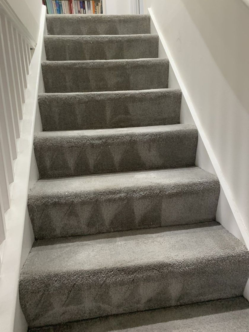 Stair carpet cleaning in Dunbar,East Lothian