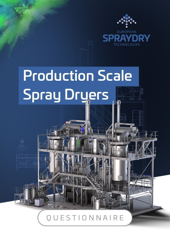 ESDT Spray Drying Form