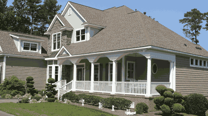 House with Brown Sidings — Home in Yorktown, VA