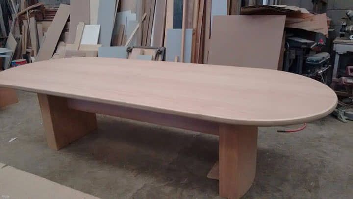 DISEÑO Y PROYECCIÓN - Wood Boardroom table 