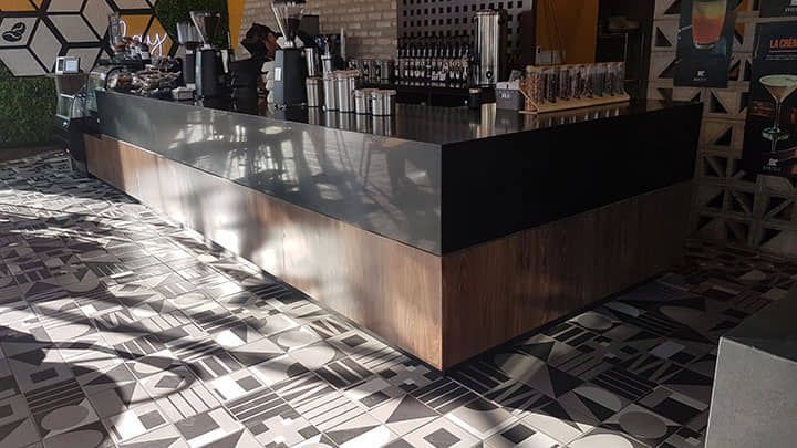 DISEÑO Y PROYECCIÓN - Barra de cafeteria