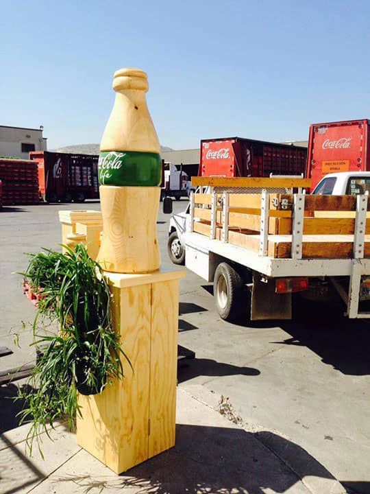 DISEÑO Y PROYECCIÓN - Botella de madera